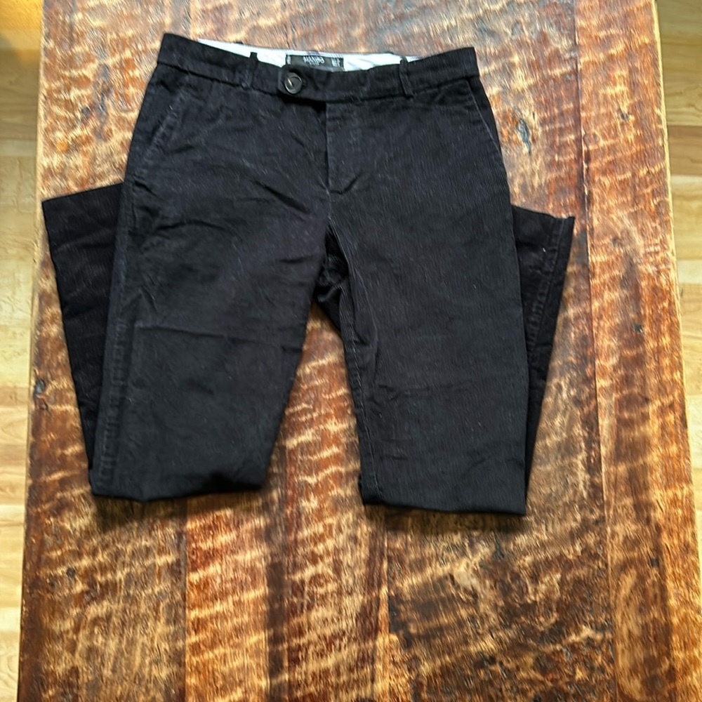 Mango corduroy throusers size 6